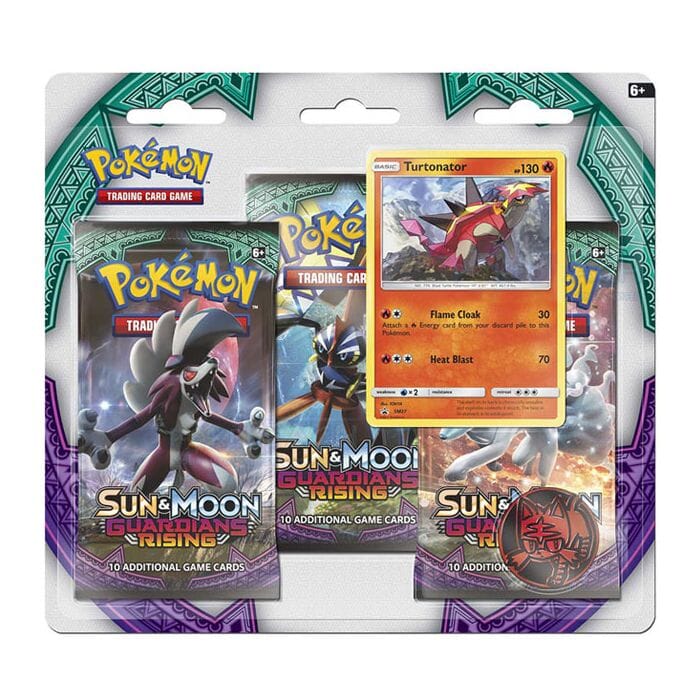 Pokemon - Guardians Rising - 3 Booster Pakke