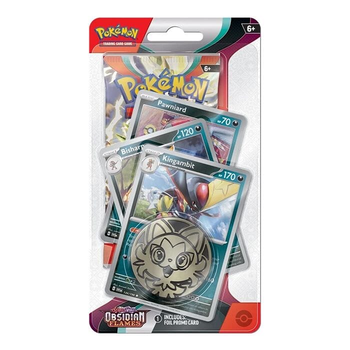 Pokemon - Obsidian Flames - Premium Checklane Blister - Kingambit