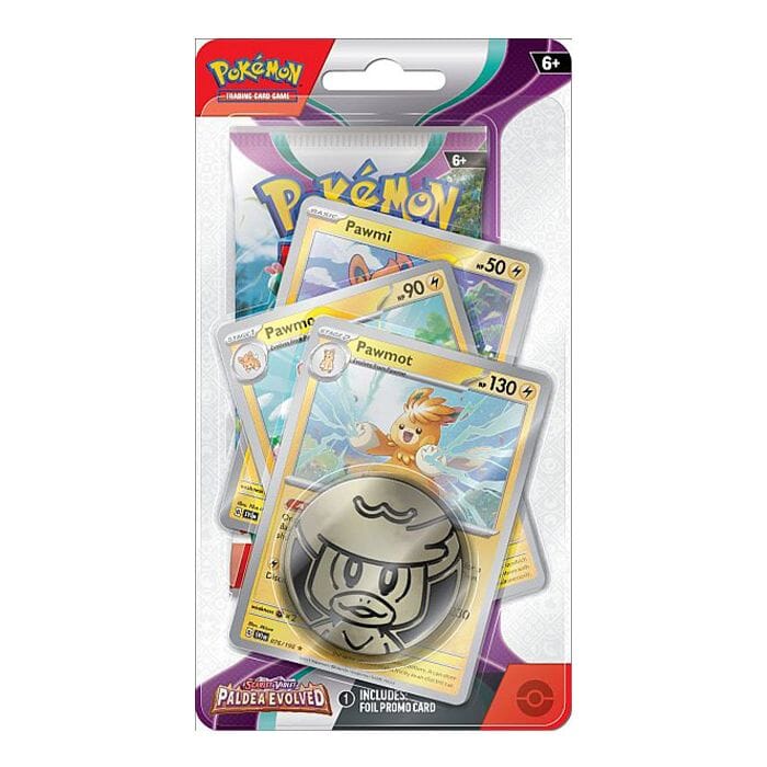 Pokemon - Paldea Evolved - Premium Checklane Blister - Pawmot