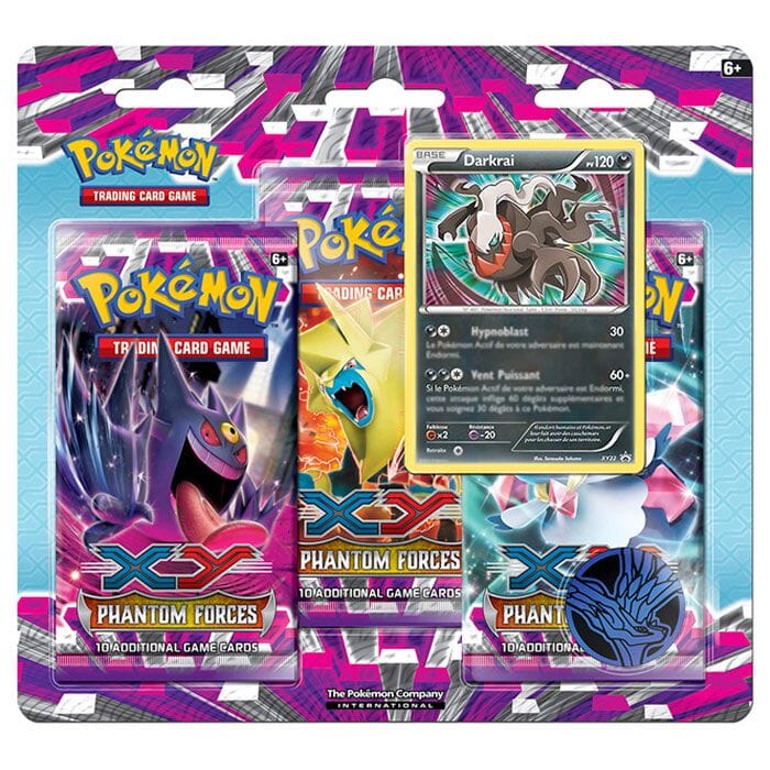 Pokemon - Phantom Forces - 3 Booster Pakke