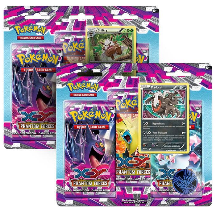 Pokemon - Phantom Forces - 3 Booster Pakke