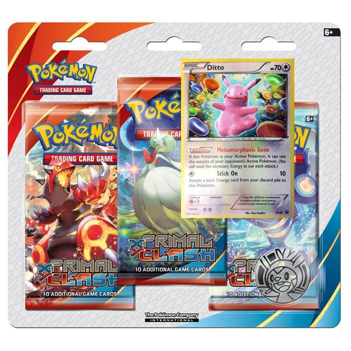 Pokemon - Primal Clash - 3 Booster Pakke