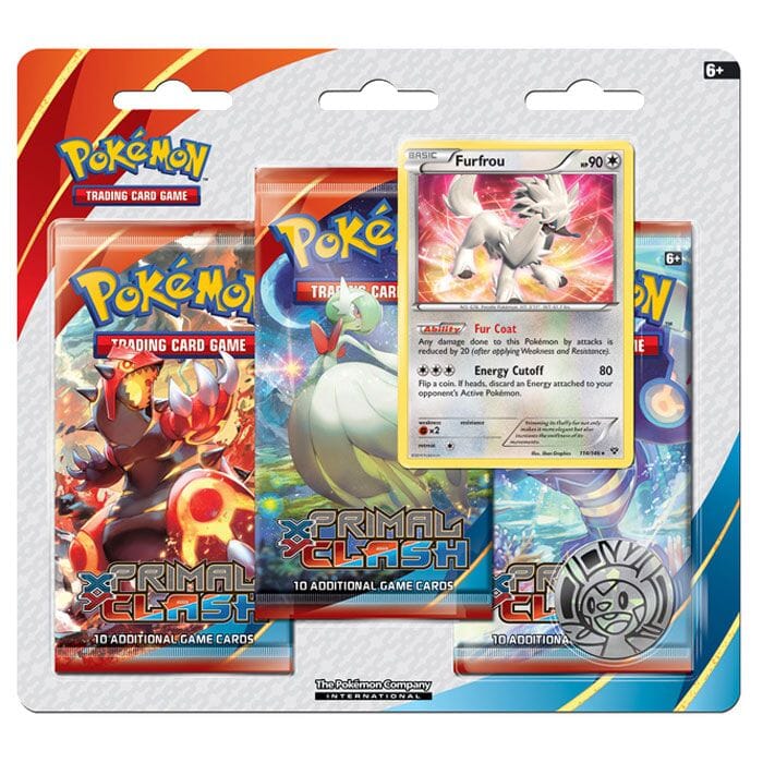 Pokemon - Primal Clash - 3 Booster Pakke