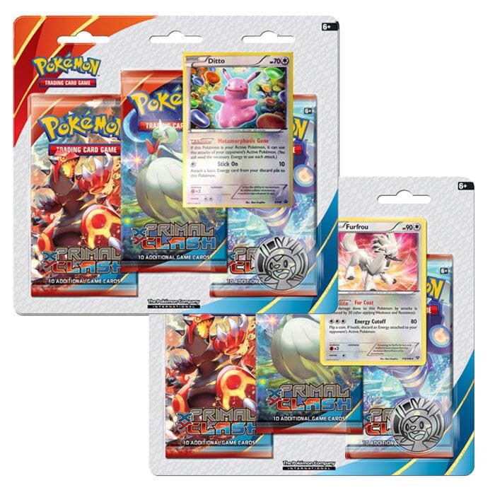 Pokemon - Primal Clash - 3 Booster Pakke