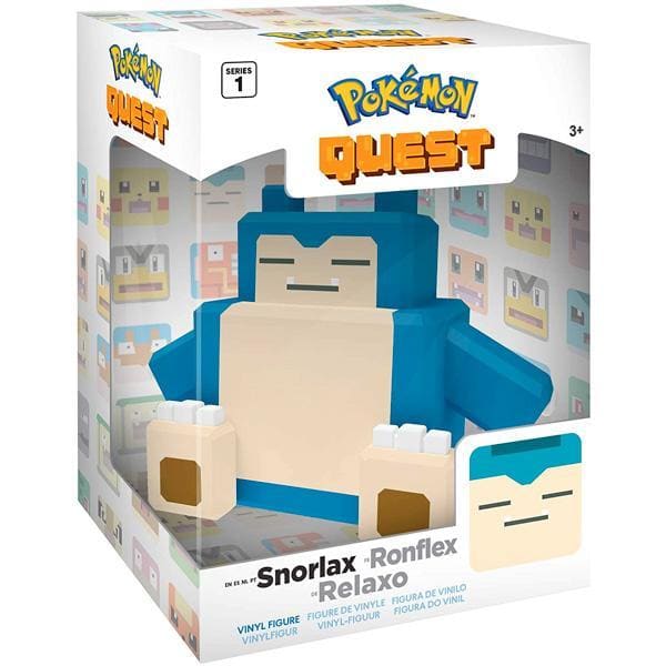 Pokemon Quest: Snorlax Vinyl Figur, Series 1