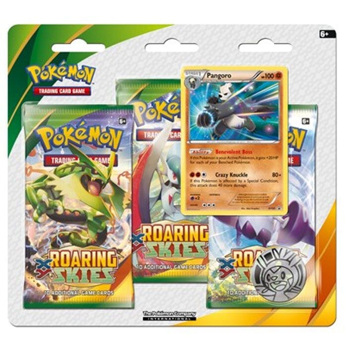 Pokemon - Roaring Skies - 3 Booster Pakke