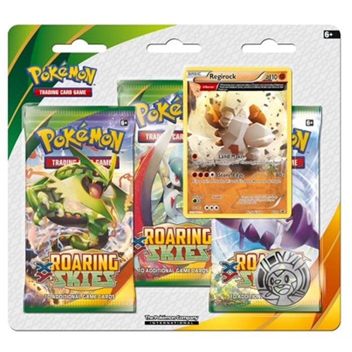 Pokemon - Roaring Skies - 3 Booster Pakke