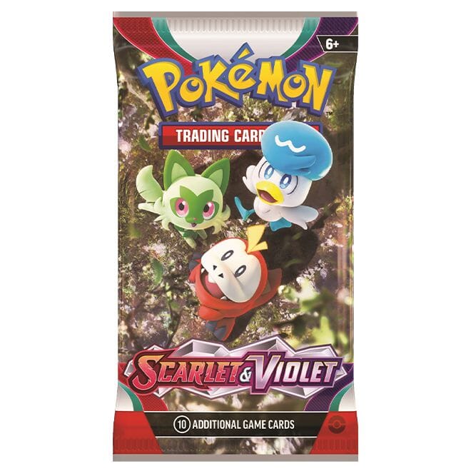 Pokemon - Scarlet & Violet - Booster Pakke(Forudbestilling)