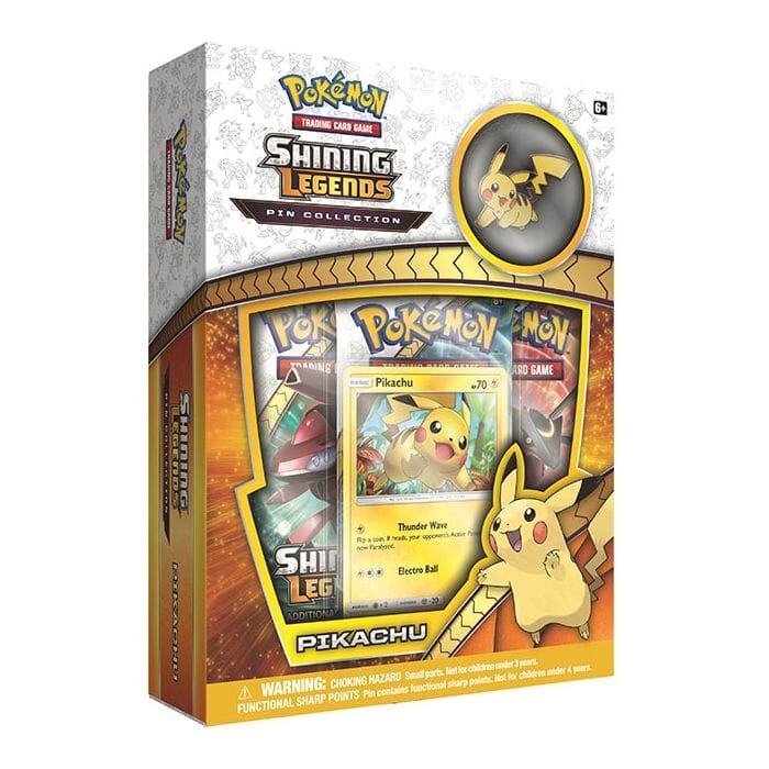 Pokemon - Shining Legends - Pikachu Pin Collection