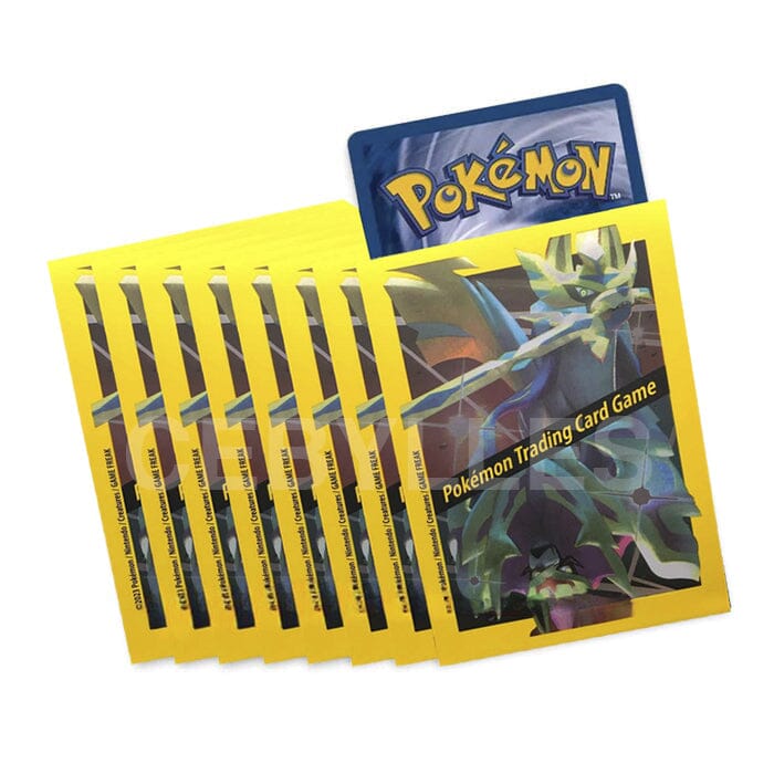 Pokemon - Shiny Zacian & Zamazenta - Standard Sleeves (65 Stk) - Plastiklommer