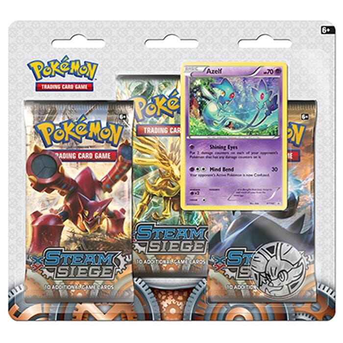 Pokemon - Steam Siege - 3 Booster Pakke