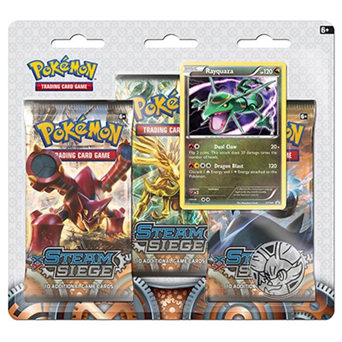 Pokemon - Steam Siege - 3 Booster Pakke