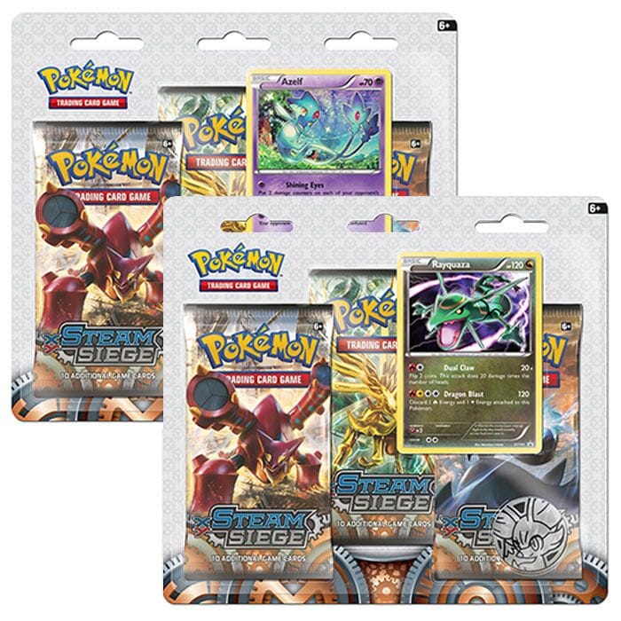 Pokemon - Steam Siege - 3 Booster Pakke