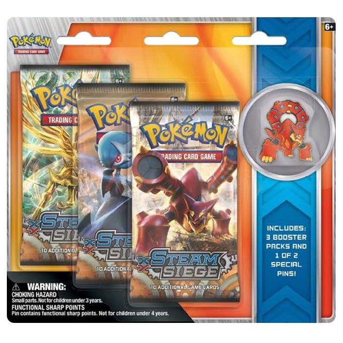 Pokemon - Steam Siege - Pin Blister Pakke