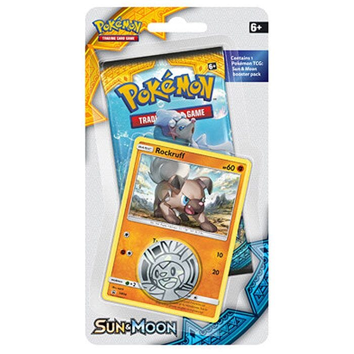 Pokemon - Sun & Moon - Base Set - Rockruff & Pikipek Checklane