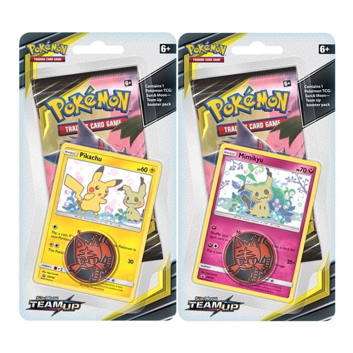 Pokemon - Team Up - Checklane Blister - Pikachu & Mimikyu