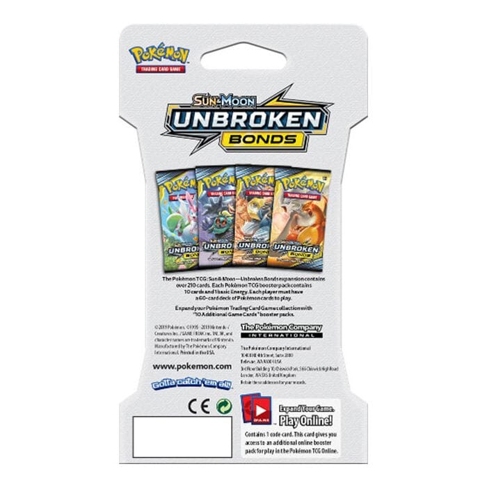 Pokemon - Unbroken Bonds - Blister Booster