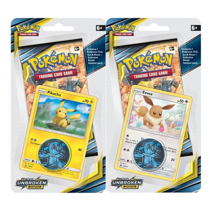 Pokemon - Unbroken Bonds - Checklane Blister - Pikachu & Eevee