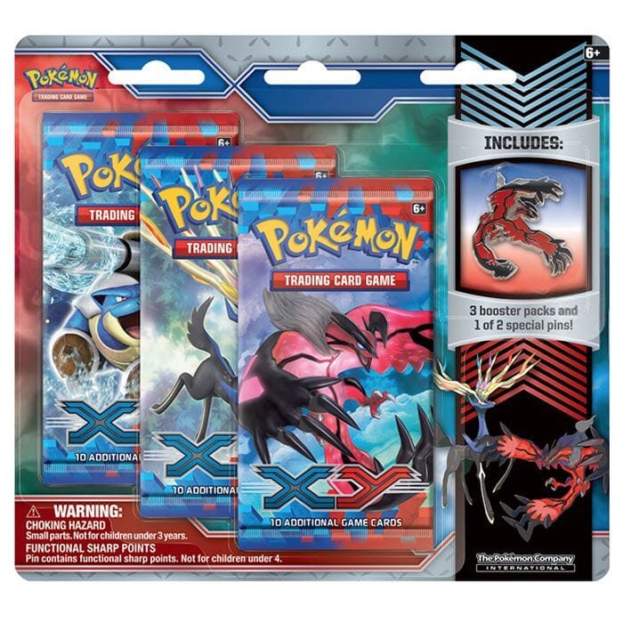 Pokemon - X & Y Base Set - 3 Booster Pakke