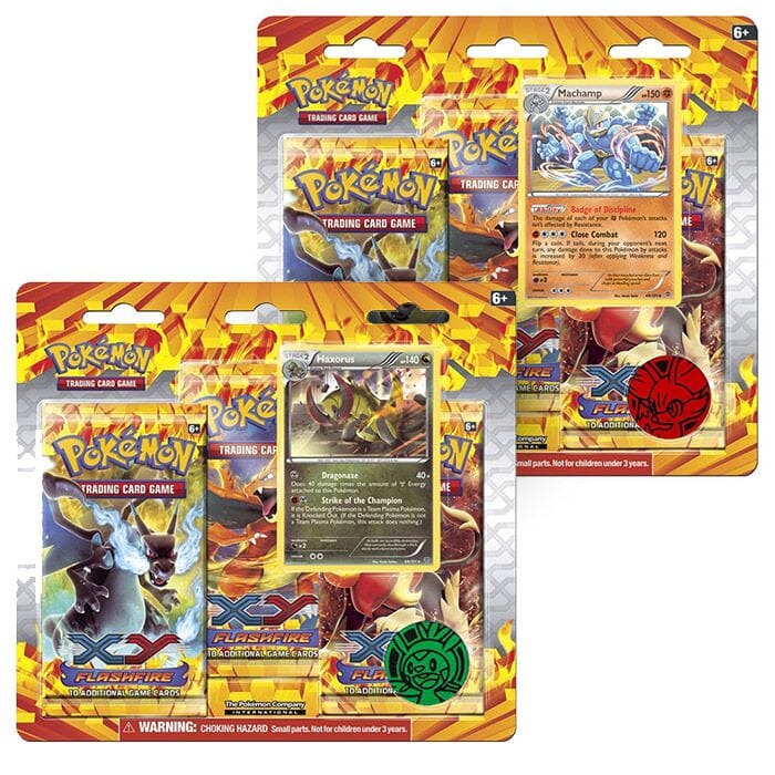 Pokemon - X & Y Flashfire - 3 Booster Pakke