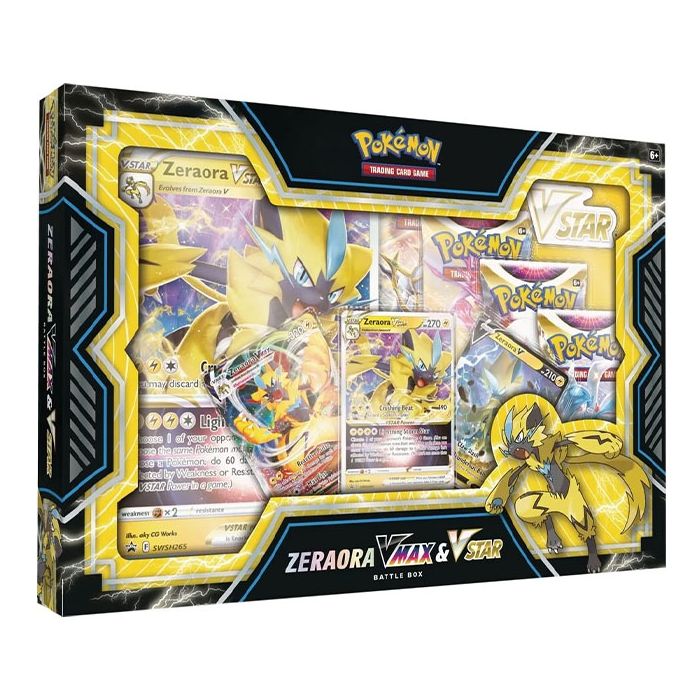 Pokemon - Zeraora VMAX & VSTAR - Battle Box