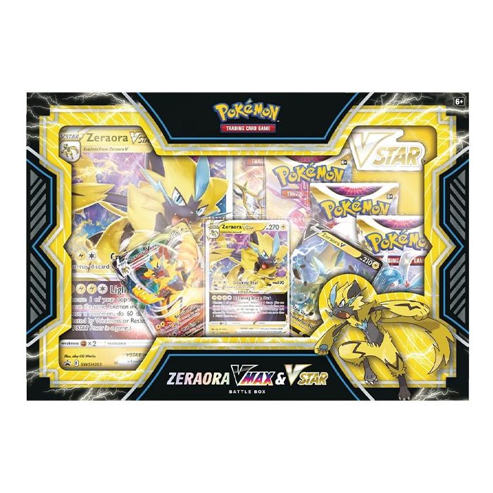 Pokemon - Zeraora VMAX & VSTAR - Battle Box