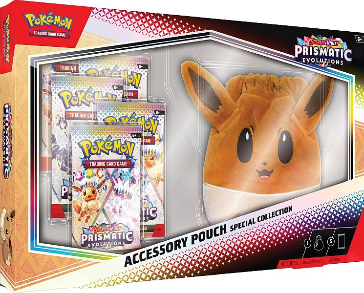 Pokémon: Scarlet & Violet: Prismatic Evolutions - Accessory Pouch Special Collection