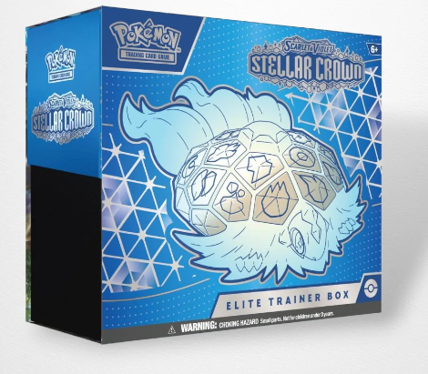 Pokemon Scarlet & Violet: Stellar Crown Elite Trainer Box