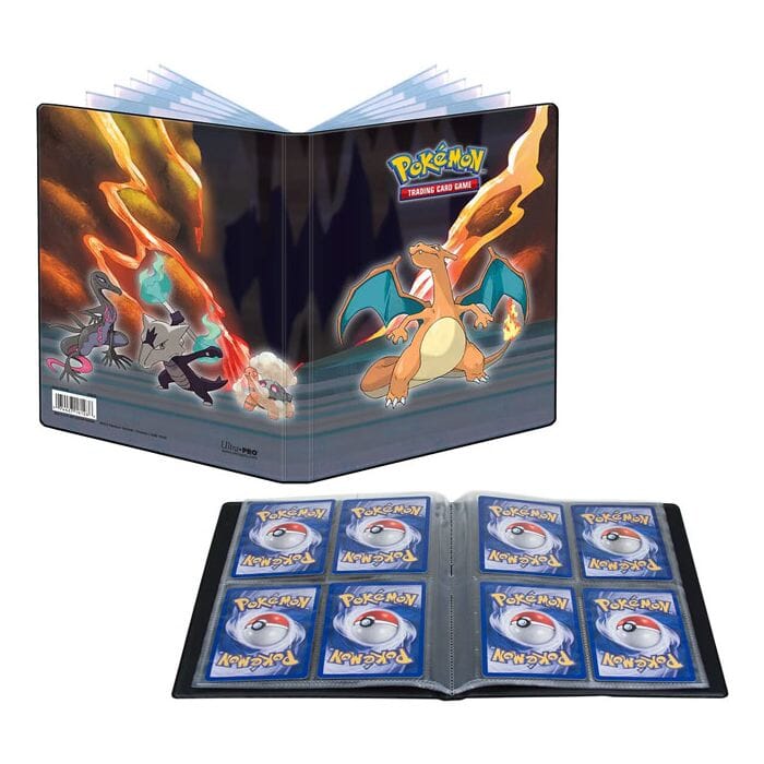 Ultra Pro - Scorching Summit - 4-Pocket Mappe - Pokemon Charizard