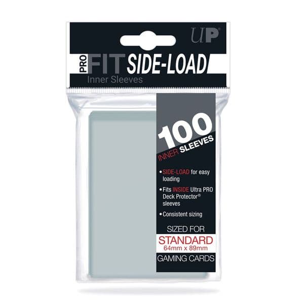 Ultra Pro - Standard Sleeves - Pro-Fit Sideload (100 Sleeves)