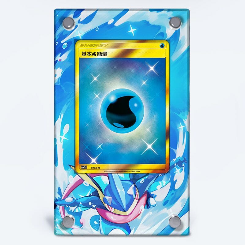 Water Energy - Pokémon Extended Artwork Protective Card Display Case