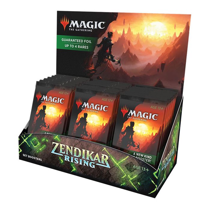 Zendikar Rising - Set Booster Box Display (30 Booster Pakker)