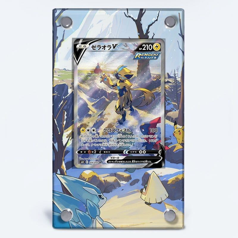 Zeraora V 166/198 - Pokémon Extended Artwork Protective Card Display Case